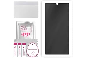 apgo Hydrogel Privacy Screen Protector for Samsung Galaxy S22 Ultra, Anti Spy, Hydrogel Film, z warstwą pozycjonującą, łatwa instalacja
