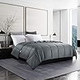 HOMBYS Lightweight Cooling Viscose from Bamboo Cal King Comforter Down Alternative Duvet Insert, 100% Viscose Made from Bamboo, 8 Corner Tabs, All Season Soft Comforter for Hot Sleepers