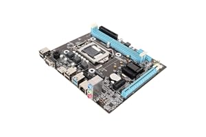 Nuwo H81 Scheda Madre Micro-ATX LGA 1150, Supporta Processori i3/i5/i7 4th Gen, 2 Slot Ram DDR3, slot M.2 NVME, HDMI, VGA, LAN, PCI-e x16, Bulk