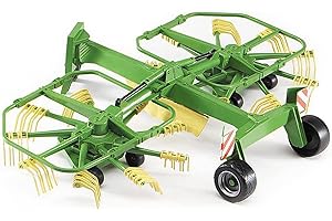 bruder 02216 - rastrello Krone, fattoria, rimorchio del trattore, giocattolo