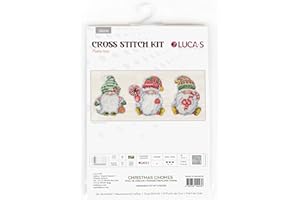 LUCA-S QUALITY FOR EVERYONE Toys Cross Stitch Kits - Christmas Gnomes JK030