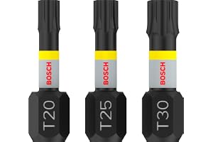 Professional Impact Control skruvmejselbit T Set (25 mm, sexkantskaft, Pick and Click, tillbehör slagskruv)