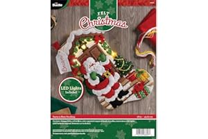 Bucilla 86893 Needle Arts, Filz, Baumwolle, Mehrfarbig, 18"