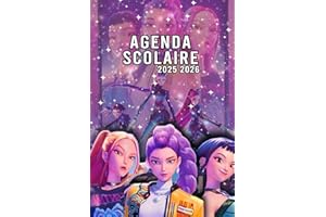 Agenda Scolaire 2025–2026: Planificateur et Organisateur Scolaire Pour Primaire, Collège et Lycée | Parfait Pour Fille et Garçon, Reste Organisé et Motivé Toute L'année !