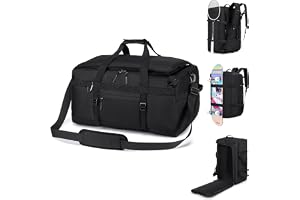 SUCIKORIO 55x35x25cm KLM Handbagageväska För Flygplan 3-I-1 Resväska Vattentät Oxford Resryggsäck Kabinväska 50L Handbagage W