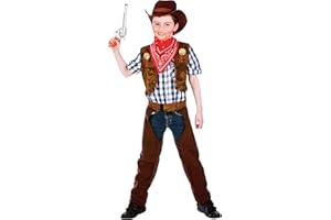 Wicked Costumes Kids Boys Wild West Cowboy Fancy Dress Costume