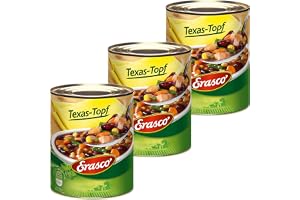 Erasco Texas kruka fin kryddig pikant gjord av de bästa ingredienserna 800 g 3-pack