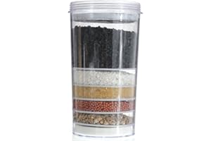 Inovey Filtro De Agua Purificador Superior De Cerámica De Carbón Activado Dispensador Cartucho De Reemplazo