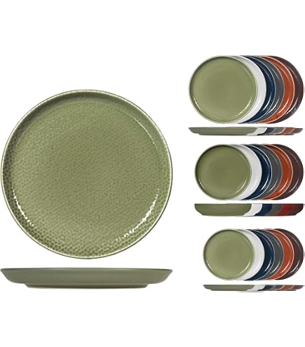 Set 6 Assiettes Creuses Pearl Ivoire 19 Cm - Porcelaine Élégante Pour Soupes Et Plats Quotidiens