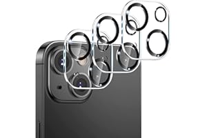 XIXKOLYU 3 sztuki ochrony obiektywu aparatu do iPhone 14 / iPhone 14 Plus, szkło hartowane, osłona aparatu, akcesoria do ochrony ekranu, stereoskopowa folia soczewkowa 3D All-in-One