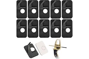 TUYOBG 10PCS Arrow Rest for Archery, Right Hand Plastic Arrow Holder Support with Adhesive Backing, Arrow Stabilization Rest for Compound and Recurve Bows, Archery Hunting Shooting Targeting Accessories
