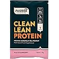 Nuzest - Clean Lean Protein - Wild Strawberry - Vegan Protein Powder - Complete Amino Acid Profile - Plant-Based Workout & Recovery Fuel - All Natural Food Supplement - 25g Sachet (1 Serving)