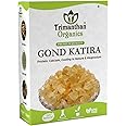 Trimanthan Organics Gond Katira Pure Organic (250 Gm) | 100% Pure & Natural Edible Gum | Tragacanth Gum | High cooling properties | Herbal Food | Super Food