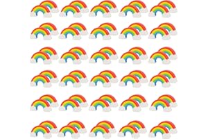 AILUYA 60 Gomas de Borrar Arco Iris, Gomas de Borrar de Colores, Gomas de Borrar para niños, Gomas de Borrar Divertidas, Gomas de Borrar para Pintar, Estudiantes, útiles Escolares, papelería para Esc