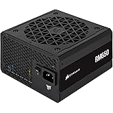 CORSAIR RM650 80 PLUS Gold Fully Modular Low-Noise ATX 650 Watt Power Supply - UK - Black