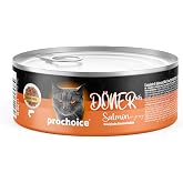 Prochoice D&ouml;ner Salmon, Sos İ&ccedil;inde Somon Balıklı Tam &amp; Dengeli Yetişkin Kedi Maması 70 gr