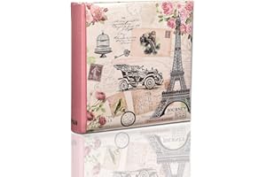 ARPAN Happy Memories Memo Einsteckalbum für 200 Fotos à 10 x 15 cm, Karton, 23 x 4,5 x 23 cm