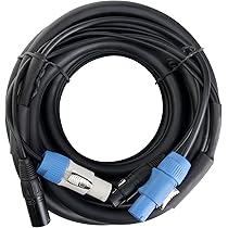 Cavo Ibrido Euro/Power/DMX Pronomic Stage | 10 Metri | Schuko E Powercon | Per Luci Da Palco - Foto 13