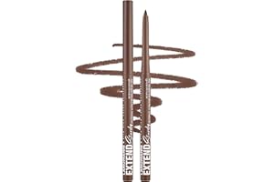 Erinde Crayon Yeux Waterproof Marron Métallisé, Eyeliner Longue Tenue et Anti-Bavure, Texture Crémeuse et Application Facile, Pigmentation Intense pour Définir le Regard, Maquillage Yeux Professionnel