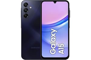 SAMSUNG Galaxy A15, Smartphone Android 14, Display Super AMOLED 6.5" FHD+, 8GB RAM, 256GB, memoria interna espandibile fino a 1TB, Batteria 5.000 mAh, Blue Black [Versione Italiana]