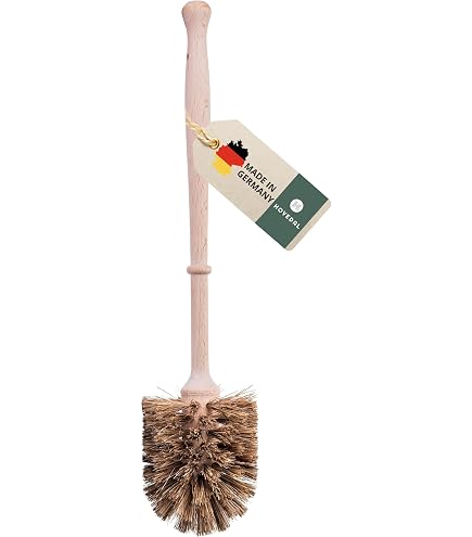 Redecker WC-Bürste Aus Geöltem Buchenholz – Mit Austauschbarem Kopf, Made In Germany, 38 Cm Lang