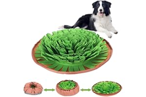 KATLKIU Tappetino per annusare i cani - Coperta olfattiva interattiva antistress per l'addestramento e i giochi educativi, tappetino per cuccioli e cani adulti, lavabile e antiscivolo