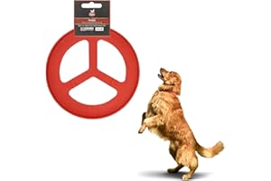 FunkyPaw ELBOY & POOCH® PP Non-Toxic Dog Flying Disc | Frisbee Interactive Tossing Toy | 8'' 20cm | Recycled Material Chew Puppy Outlasts Most | Pet Training Outdoor Fetch Exercise