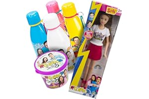 LIBROLANDIA SUPERPACK Me Contro Te - Bambola + Borraccia + Slime