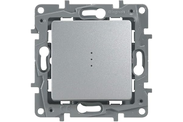 Legrand LEG96664 Poussoir argent Niloe