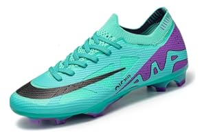 Solamni Herren Outdoor Fußballschuhe AG/FG/MG - Professionelle Leichte & Atmungsaktive Fussballschuhe für Training, Jugendliche und Große Jungen