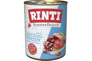 RINTI Kennerfleisch mit Geflügelherzen 12 x 800 g