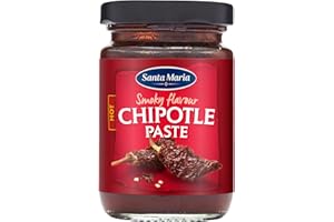 Santa Maria Chipotle Paste – Smoked & Spicy Mexican Pepper Blend, Ideal for Marinades, BBQ, Fajitas & Enchiladas, 100 g (Pack of 6)