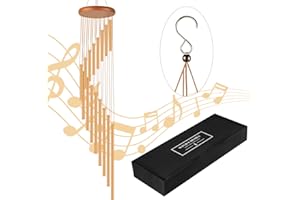 AOGLENIC Outdoors Wind Chimes, 35 Inch Large Wind Chimes for Garden Outside, Zen Garden Chimes with 18 Tubes for Outdoor, Patio Home Porch Yard Decor WindChime, Wind Chime Gift for Mom, Grandma, Her