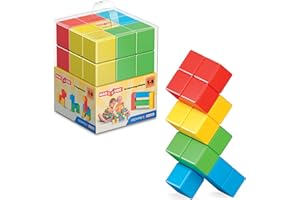 Geomag Magicube 153, Pre School, zabawka konstrukcyjna, zabawka edukacyjna - 16 magnesów