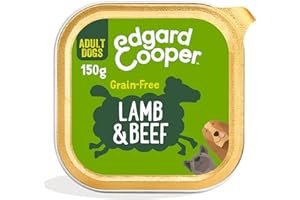 Edgard & Cooper Jagnięcina i wołowina mokra karma z marchewką i jabłkiem dla dorosłych psów