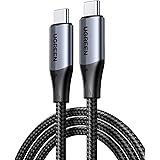 UGREEN Cavo USB Type C Video 4K@60Hz, Cavo USB C 3.2 10Gbps, Cable USB Ricarica Rapida 240W, Compatibile con Macbook Pro Air,