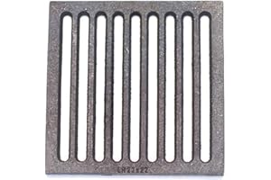 SHOPPING-KOBOLDE Hochwertiger 22 x 22cm Gussrost Ofenrost Kaminrost Ascherost passend f. Spartherm u. H&M Kaminofen