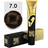 GLAMLOOK Kalıcı Sa&ccedil; Boyası | Kestane Seri | 100 ml | Koruyucu, nemlendirici, besleyici yağlar, d&uuml;ş&uuml;k amonyak seviyesi, profes