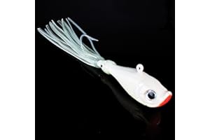 ‎TEAM DEEP SEA Team Deep Sea Flatter Jig 180g 7/0 Pearl White