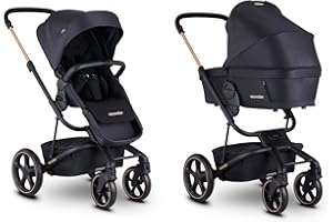 Easywalker Harvey3 Sparset: Kinderwagen und Babywanne (Premium Gold Edition)