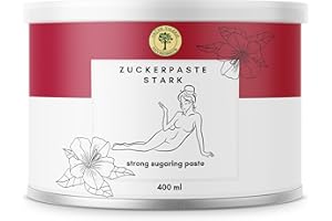 GRÜNE VALERIE NATURKOSMETIK Grünne VALERIE® pasta cukrowa - mocna 400 ml – depilacja – brazylijski wosk cukrowy – 100% naturalny – dla początkujących i profesjonalistów – gładka skóra do 4 tygodni