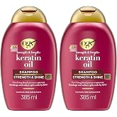 ogx kırılma karşıtı keratin oil şampuan 385 ml (2 paketi)