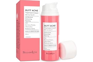 BellamiLuxx Butt Acne Clearing Lotion, Pure Plants Extracts for Reduce Acne and Pimples, Balance Skin Moisture/Sebum, Keep Buttocks Skin Delicate, and Smooth.