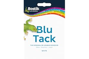 Adhésif mastic non-toxique blanc Bostik Blu-Tack 60 g Ref 801127