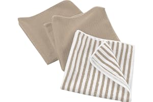 Douceur d'Intérieur cuistot - 3 paños (40 x 40 cm) Lino, Microfibra