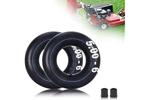 MTATCN (2-Pack) 13x5.00-6 145/70-6 Inner Tube - Straight Valve Stem for Razor Dirt Quad(Versions 1-18), Dirt Bike, Go Kart, ATV, Dune Buggies, Wagon, Garden Hand Truck Lawn Mower Tractor