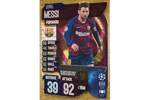 MATCH ATTAX 19/20 LIONEL MESSI RECORD HOLDERS TRADING CARD - FC BARCELONA