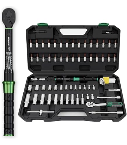 15pzs Llaves Dinamométrica Set 1/4 Torquimetro Herramientas | Envío Gratis