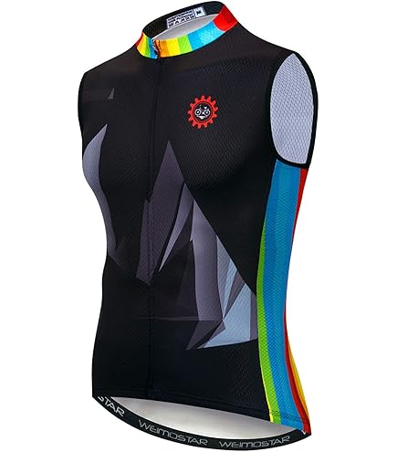 UGLY FROG Maillot Ciclismo Verano Sin Mangas Hombre Transpirable Elástico Y De Secado Rápido, Camiseta MTB Profesional Con Corte Slim Para Bicicleta De Montaña Carretera Chaleco