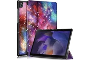 VOVIPO Custodia Samsung Galaxy Tab A8 da 10,5 pollici, custodia rigida a tre ante con copertura ultra sottile per Galaxy Tab A8 da 10,5 pollici 2021 SM-X205 / X200-Galaxy